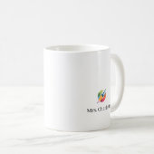 グラフィックデザイナー 名前入りギフト コーヒーマグカップ (正面右)