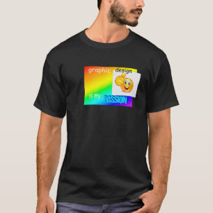 グラフィックデザインが私の情熱 ミーム設計者 Tシャツ