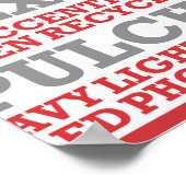 「グラフィックデザインは」 ポスター (角)