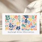 グラフィックデザインイラストレーションアーティストプロファイル 名刺