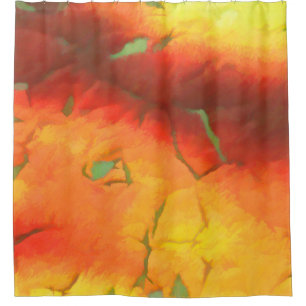 グラフィックデザインデジタル背景テクスチャカラフル シャワーカーテン