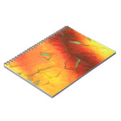 グラフィックデザインデジタル背景テクスチャカラフル ノートブック (左側)