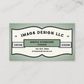 グラフィックデザイン会社 名刺 (正面)