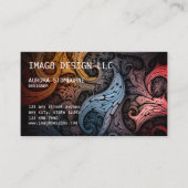 グラフィックデザイン会社 名刺 (正面)