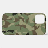 グラフィックデザイン迷彩柄khaki Case-Mate iPhoneケース (裏面 (横))