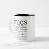 グラフィックデザイン_フォント_01 ツートーンマグカップ (正面左)