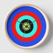 グラフィックデザイン 壁時計 (正面)