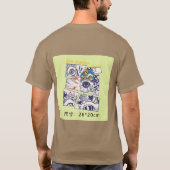 グラフィックデザイン Tシャツ (裏面)