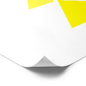 グラフィックトライアングルアート ポスター (角)