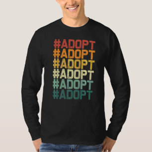 グラフィックドッグキャット動物養子縁組レスキューPromを採用 Tシャツ