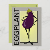 グラフィックナスタイポグラフィ縦葉書 ポストカード (正面/裏面)