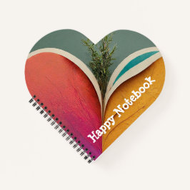グラフィックハートハッピースパイラル ノートブック