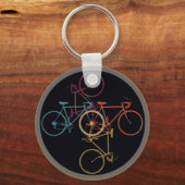グラフィックバイク – サイクリング キーホルダー (正面)
