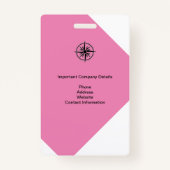 グラフィックフォトI.D.スペシャルイベントパス バッジ (裏面)