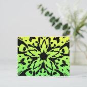 グラフィックフラワーポストカード ポストカード (スタンド正面)