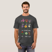 グラフィックフローラガーデナー Tシャツ (正面フル)