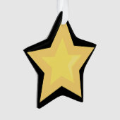 グラフィックマンガスタークリスマスホリデーオーナメント オーナメント (正面)