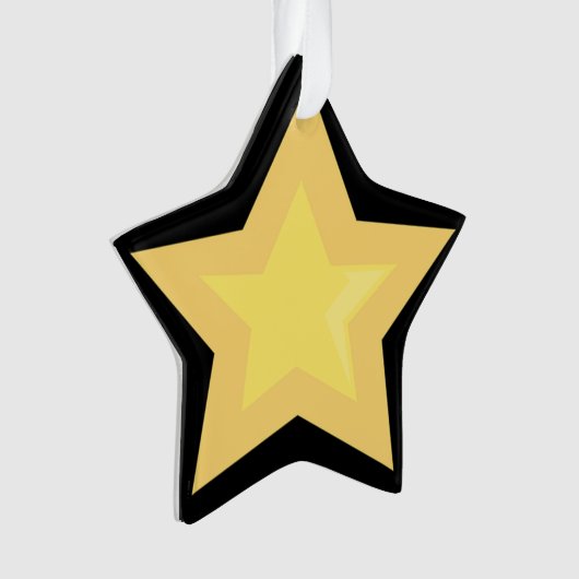 グラフィックマンガスタークリスマスホリデーオーナメント オーナメント (正面)