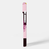 グラフィックマンダラアート、神秘的なチェッカーボード Case-Mate iPhoneケース (裏面 / 左)