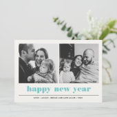 グラフィックミニマル |お正月のコラージュ2の写真 カード (スタンド正面)