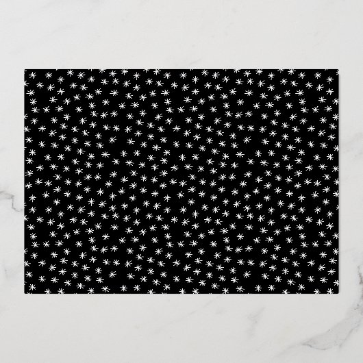 グラフィックミニマル |お正月のコラージュ2の写真 箔招待状 (裏面)