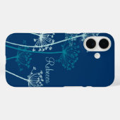 グラフィックモダンフラワーチェルビル名ipad case Case-Mate iPhoneケース (裏面 (横))