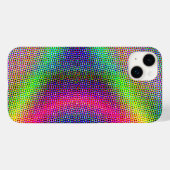 グラフィックユニークカラフルモザイク電話ケース Case-Mate iPhoneケース (裏面 (横))