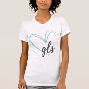 グラフィックラブショップブランド商品GLSハート Tシャツ