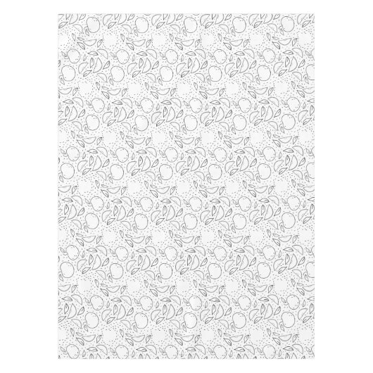 グラフィックリンゴ。 テーブルクロス (正面)