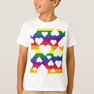 グラフィックレインボーティー Tシャツ