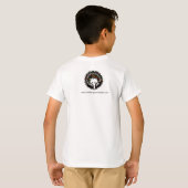グラフィック動物 – ECHIDNA – 野生生物 – 少年Tシャツ Tシャツ (裏面フル)