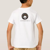 グラフィック動物 – ECHIDNA – 野生生物 – 少年Tシャツ Tシャツ (裏面)