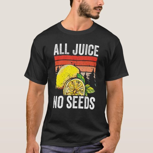 グラフィック包茎術用ウェア 全部搾汁 種なし Tシャツ (正面)