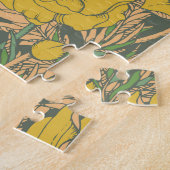 グラフィック春トロリウス花 ジグソーパズル (側面)