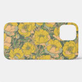 グラフィック春トロリウス花 Case-Mate iPhoneケース (裏面 (横))