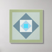 グラフィック正方形キャンバス印刷 キャンバスプリント (正面)