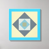 グラフィック正方形キャンバス印刷 キャンバスプリント (正面)