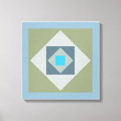 グラフィック正方形キャンバス印刷 キャンバスプリント (正面)