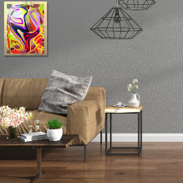 グラフィック波グローブ – メタル波 フォトプリント           