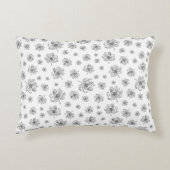 グラフィック牡丹。 アクセントクッション (正面)