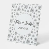 グラフィック牡丹。 台座サイン (正面)