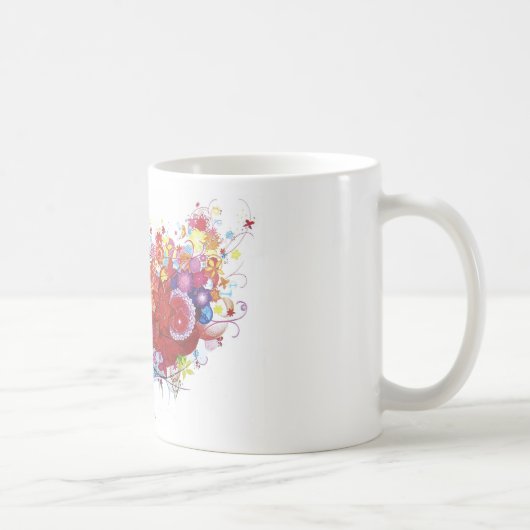グラフィック矢印 コーヒーマグカップ (右)