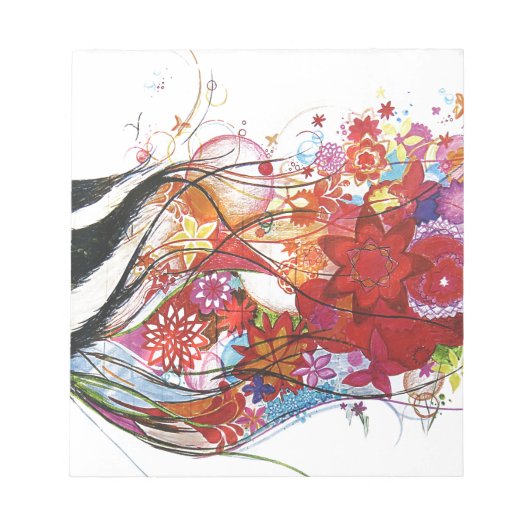 グラフィック矢印 ノートパッド (正面)