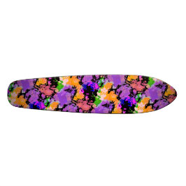グラフィック絵を描(ばちゃばちゃ)跳ねるプリントスケートデッキ スケートボード