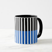 グラフィック線 マグカップ (正面右)