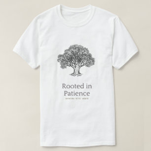 グラフィック自然ツリールート Tシャツ