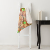 グラフィック花 シェルパブランケット (インサイチュ)