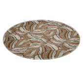 グラフィック葉モンテラデザイン カッティングボード (角)