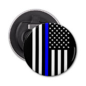 グラフィック薄い青い線の表示USフラグ 栓抜き (正面)