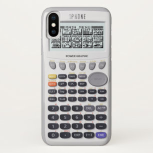 グラフィック計算機電話ケース iPhone X ケース
